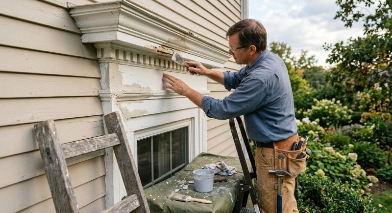 Exterior Molding Repair in Wilmington, NC
