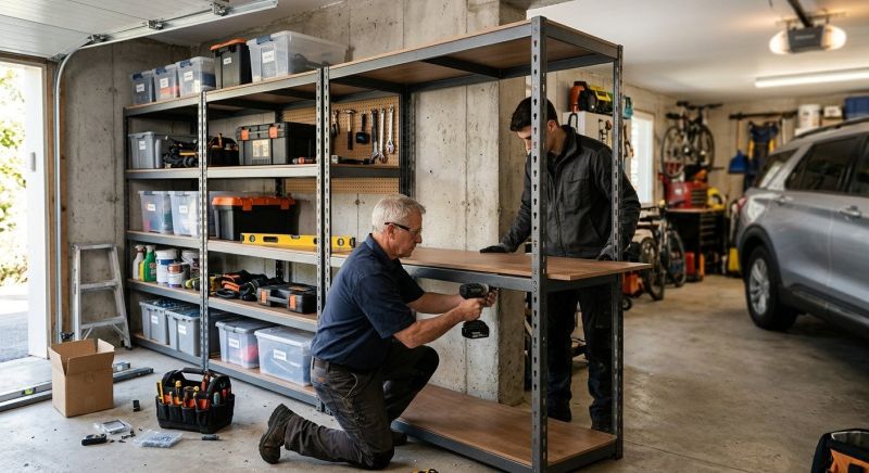 Garage Shelves Installation in Leesburg, VA