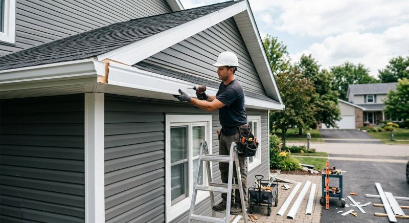 Aluminum Trim Installation in Olathe, KS