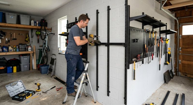 Ceiling Rack Installation in Fairfax County, VA