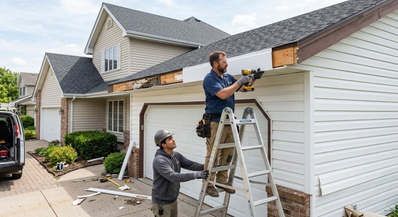 Garage Fascia Repair in Wilmington, NC