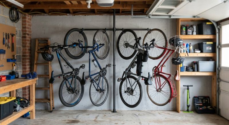 Garage Tool Rack Installation in Silver Spring, MD