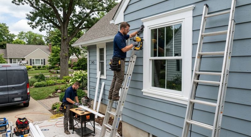 Vinyl Trim Installation in Overland Park, KS
